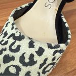 Sole Society Olyvia Cheetah Suede Pointed Toe Ankle Strap Kitten Pumps Size 6 Photo 14