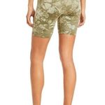Cotton Citizen Womens Milan Green Tie Dye Terry Midi Bike Shorts Small NWT Photo 2