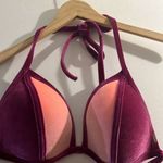 PINK - Victoria's Secret - Victoria’s Secret Pink Velvet Bikini Top medium*Read Photo 2
