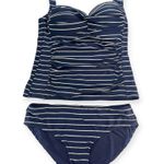 Bond Eye Australia | 8 / M |Tankini Stripped Top & Bottom Swimsuit swim wear Set Blue Photo 1