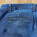 Sundry  Star Print Cropped Jeans Photo 2