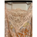 Victoria's Secret  Lace Trim Floral Romper - Size Small. Photo 1