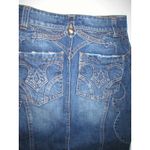 Just Cavalli New Womens 2 25 NWT Italy Designer Denim Embroidered Skirt 38 NWT Photo 1