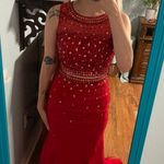 Milano Formals Milano Red Prom Dress  Photo 0