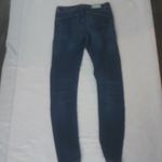 ZARA Trafaluc Blue Denim Skinny Jeans 4 Classic Preppy Winter Minimalist Party Photo 2