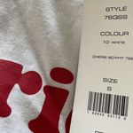 French Connection NWT  CHERIE SLOGAN T-SHIRT Photo 6