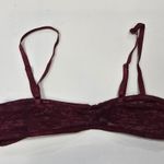 LIONESS Delilah BRALETTE in Burgundy Photo 7