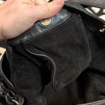 Michael Kors Black Leather Hobo with Chain Detail Photo 9