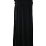 Ny Collection 2X-Large Maxi A-Line Dress Sleeveless Stretch Empire Waist V-Neck Photo 0