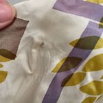 Vintage 60s Ilene Ricky Mod Print Outfit Blouse Cigarette Pants XXS Blue Photo 5