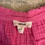 Aerie Pool To Party Cropped Shirt Photo 4