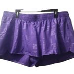 Adidas Women's Size XL Pacer Shorts Purple Photo 0
