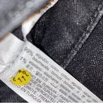 ZARA  Ankle Mid-rise Black Flare Jeans (Size 8) Photo 9