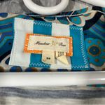 Meadow Rue By Anthropologie Blue Black White Stripes Blouse Top; XS Women’s Photo 2