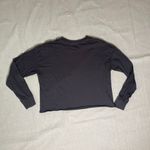 Disney  80s Style The Little Mermaid Cropped Long Sleeve Top | Medium Photo 2