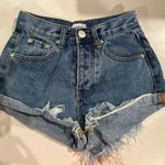 superdown kathleen denim short in stone wash Photo 3