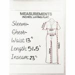 Anthropologie Greylin  Luna Velvet Wide Leg Jumpsuit  Red Holiday Women's Small‎ Photo 12