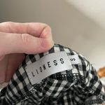 LIONESS  Black Gingham Mini Dress Photo 1