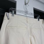 Madewell NWT Tapered Denim Trousers Vintage Ivory Photo 4
