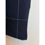 ALBION FIT Albion Black Going Places Windowpane Check Cinch Waist Nylon Activewear Dress M Photo 3