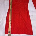 Lilly Pulitzer crochet Lace Boat Neck Long Sleeve Shift Dress Women's Small Photo 8