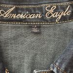 American Eagle  Dark Wash Cropped Denim Jacket Size S Photo 2