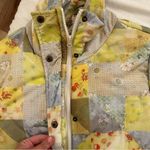 Urban Outfitters Kit Patchwork Printed Nylon Puffer Jacket Photo 1