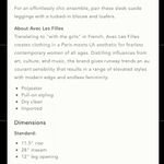 Anthropologie | Avec Les Filles Slit-Front Sueded Leggings Size XS Photo 4