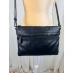 Women's Margot Black Crossbody Leather Bag Handbag Purse Size Small Photo 0