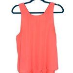 Sans Souci Hot Pink Coral Swing Racerback Tank Top Photo 0