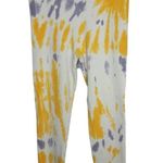 ZARA  High Waisted Ribbed Knit Tie Dye Leggings Photo 0