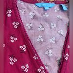 Draper James  Pink Floral Wrap Dress - Size 4 Photo 6