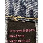 Y2K boho jeans capri patchwork boho hippie distressed artsy streetwear cropped Blue Size undefined Photo 10