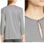 St. John for nordstrom • mini stripe interlock tee Photo 42