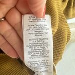 Madewell Womens Wakeford Ruffle Sweater Ribbed Tank Top Mustard Yellow Wool XL Photo 7