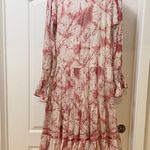 NWT Rococo Sand Ava Midi Dress in Rosewood Size Small Pink Photo 4