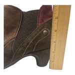 Earthies Genoa Ankle Boots Booties Brown/Purple Suede Leather Womens Size 9 B Photo 6