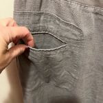 Soft Surroundings Soft‎ Surroundings wide leg linen blend pants gray XL Photo 2
