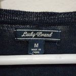 Lucky Brand  Tribal Embroidered Knit Sweater Tank Top Womens Size M Boho Photo 3