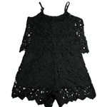Romeo + Juliet Couture Sleeveless Lace Playsuit Romper Size Small NEW Festival Photo 1