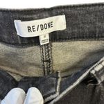 RE/DONE The 70's Crop Boot Jeans sz 31 Black Stoned Noir Stretch NWT inseam 28" Photo 5