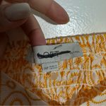 Loft NWT Eyelet Open Back Maxi Dress Yellow/White Size 14 Petite Photo 8