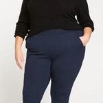 Universal Standard Moro Pocket Signature Ponte Pants in Navy Blue Size M (18-20) Photo 0
