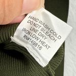 VICI  Sleeveless‎ Top Women's Small Olive Green Belted Mock Neck Knit Blouse Photo 5