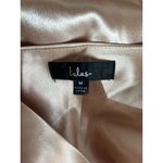 Lulu's Gold Shimmer One Shoulder Maxi Dress Size M Photo 7