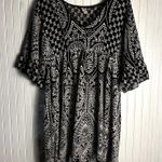 Anthropologie  Akemi + Kin Black and White Eyelet Dress Photo 1