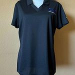 Nike Golf Polo Womens Large Black Dri Photo 0