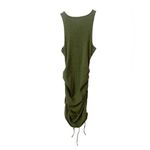 Lovers + Friends ‎ Juliet Marled Olive Green Ruched Mini Dress Size Medium Photo 2