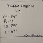 Kappa Leggings Women L Violet-Grape-White Gym Athletic Athleisure Yoga Active Photo 8