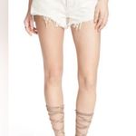 Free People Logan Denim Shorts in Optic White Photo 0